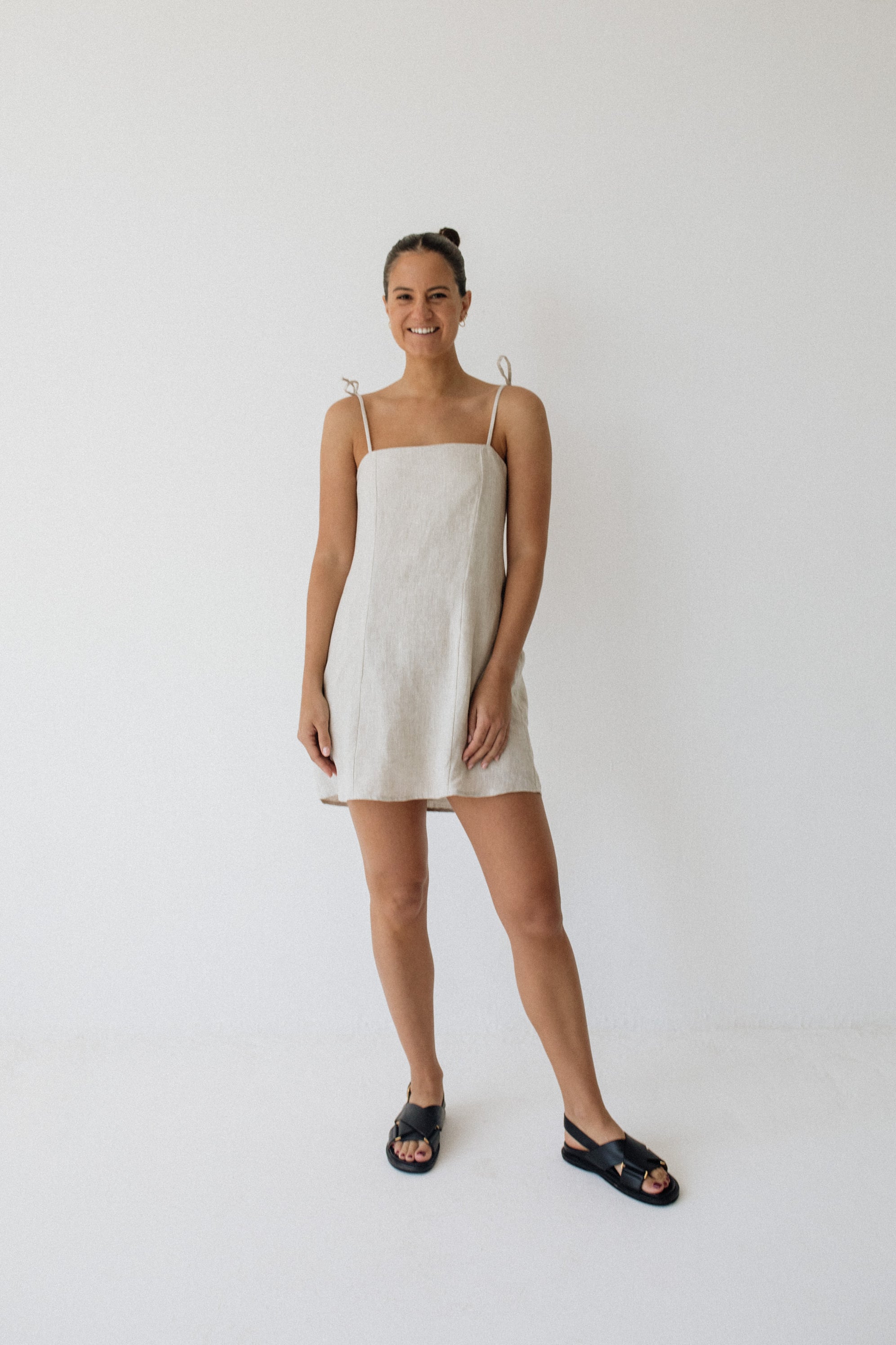 Stone Tie Strap Mini Dress – Janni & George