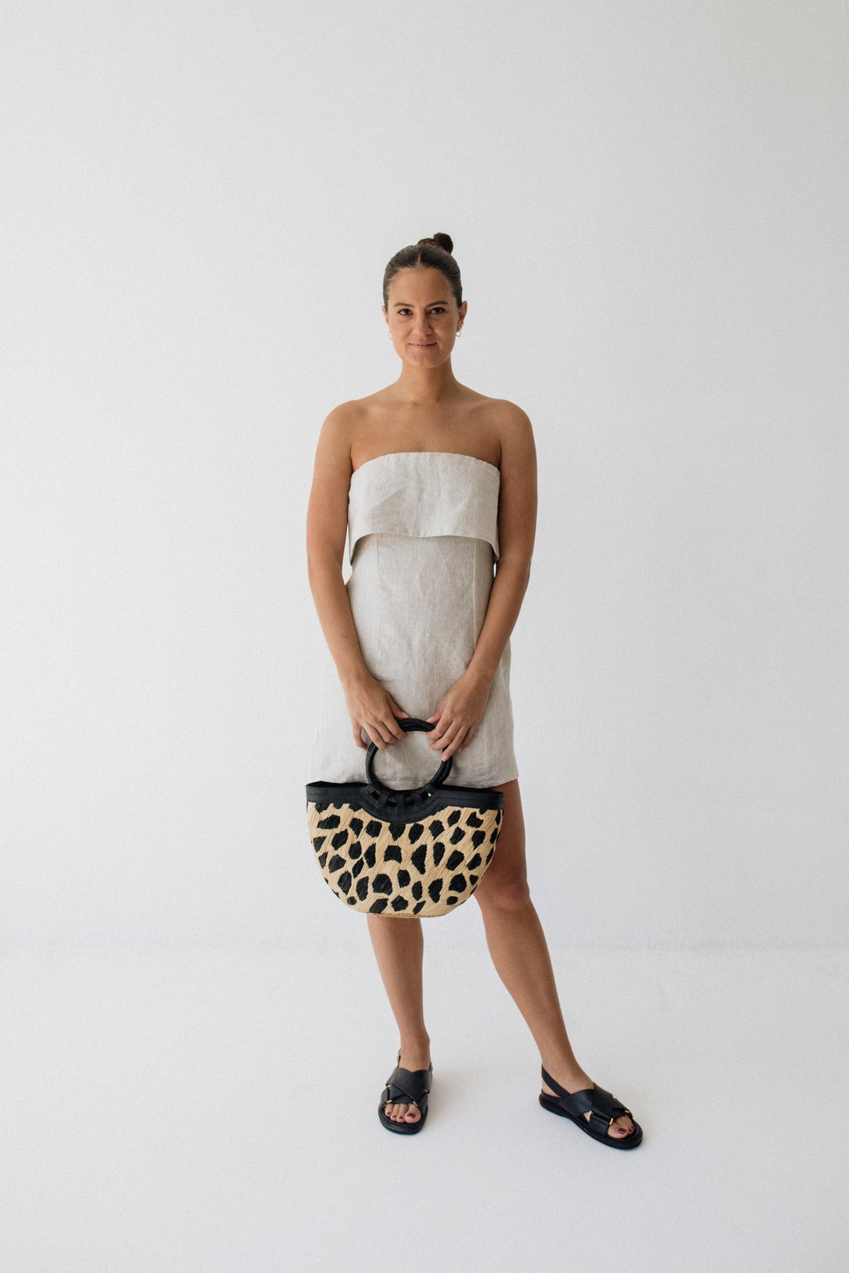 Stone Strapless Mini Dress – Janni & George